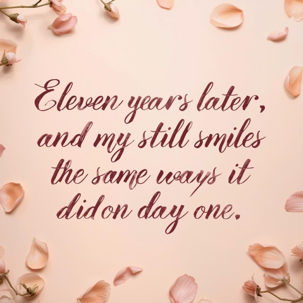 11 Wedding Anniversary Wishes for Husband