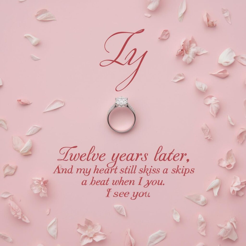 12th Anniversary Wishes for Wife