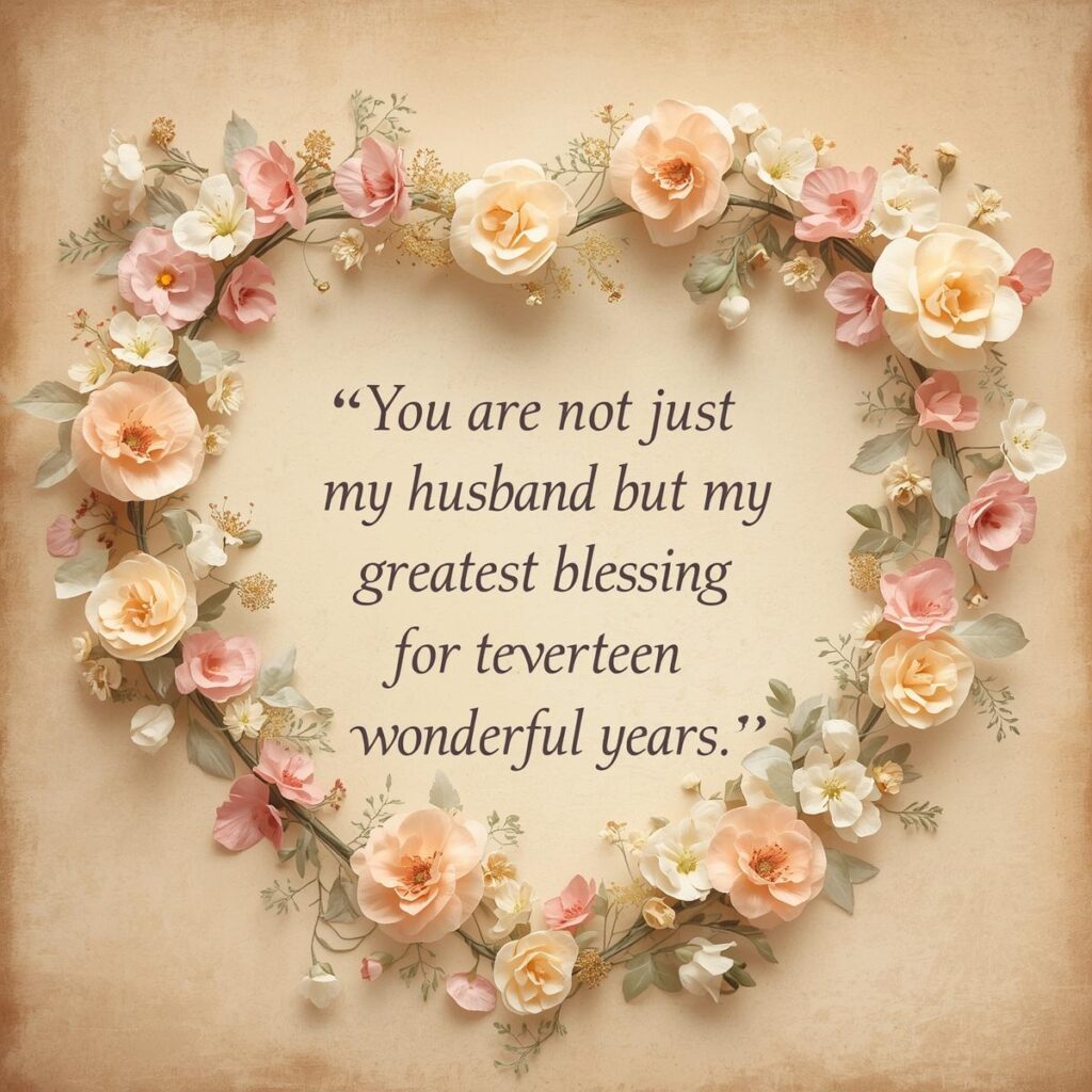 17th Wedding Anniversary Wishes