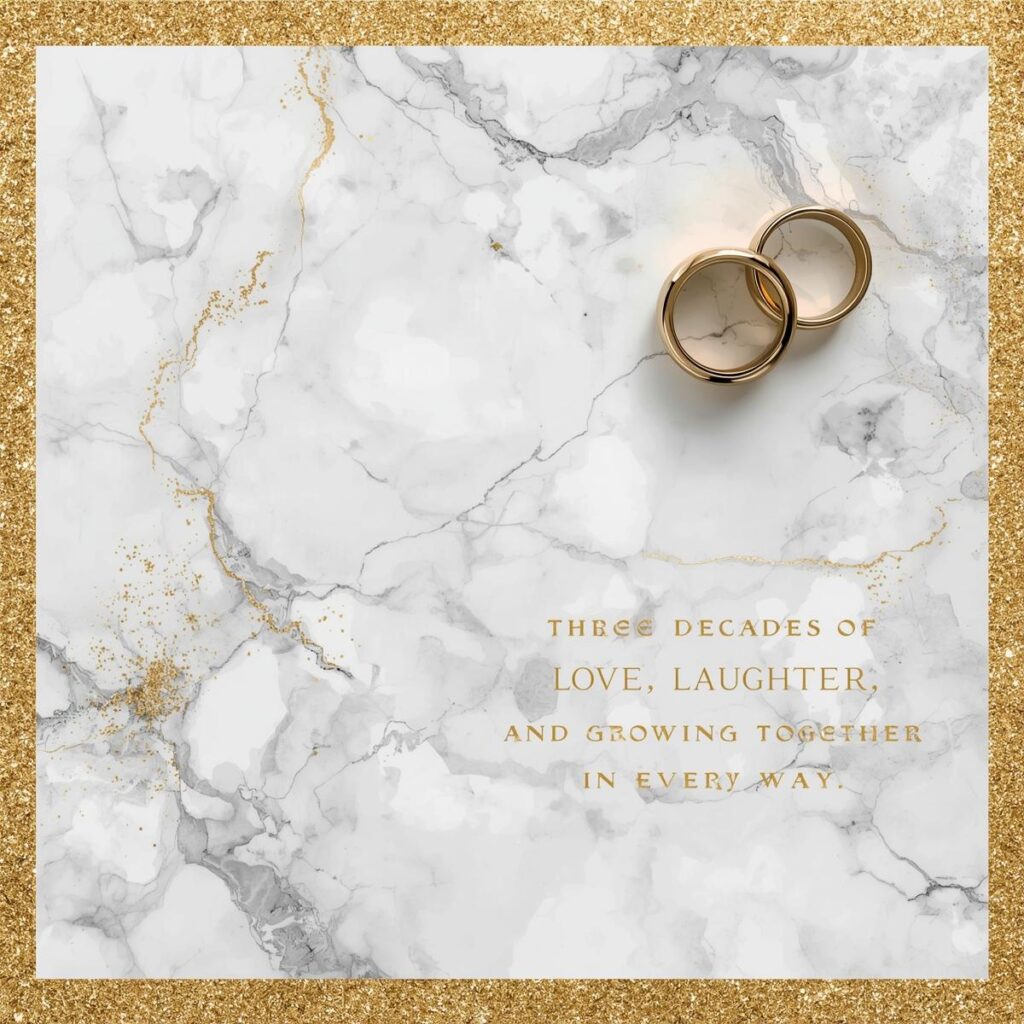 30th Anniversary Wishes for Wife