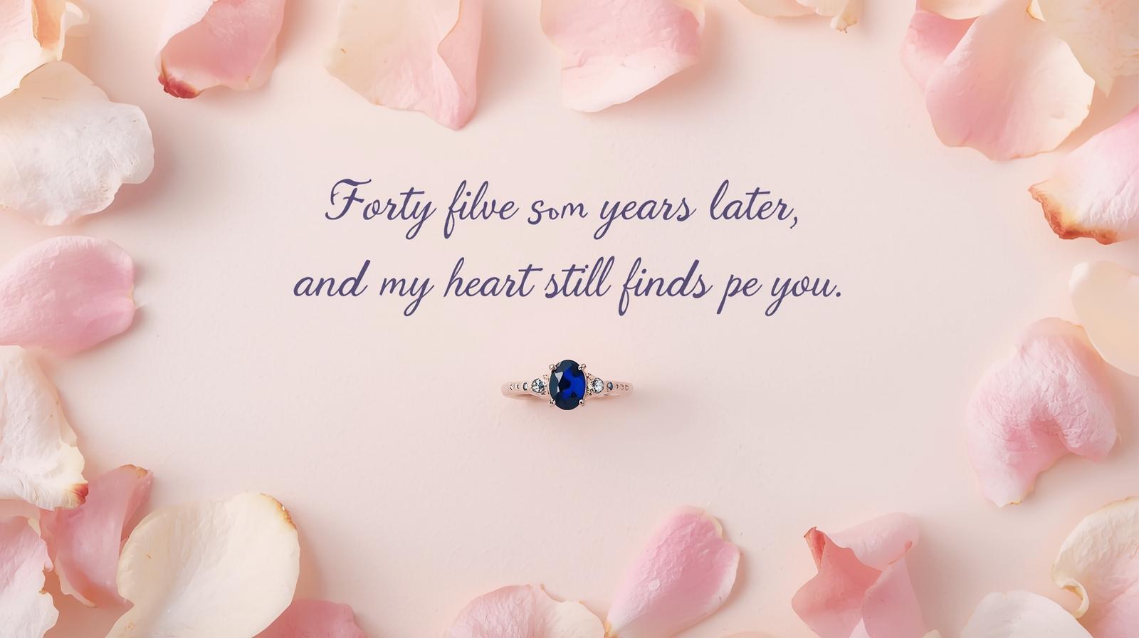 45th Wedding Anniversary Wishes45th Wedding Anniversary Wishes