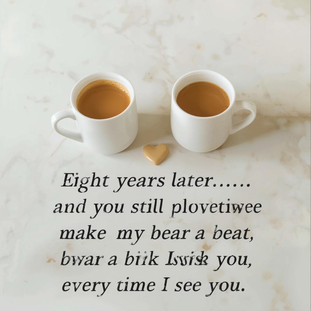 8 Years Anniversary Wishes for Boyfriend