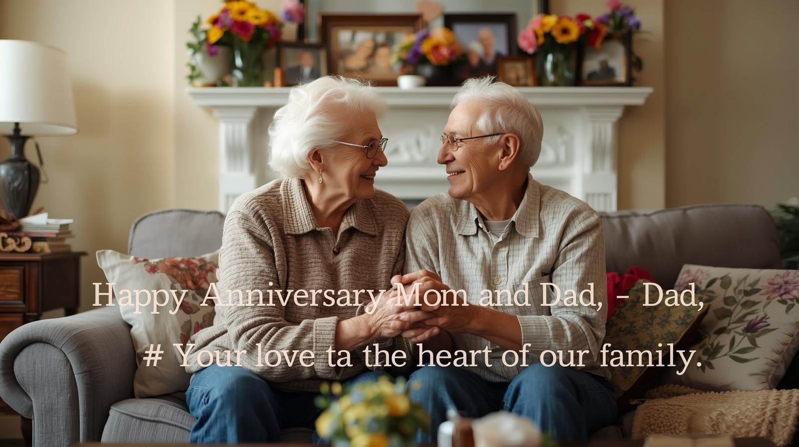Anniversary Wishes for Mom and Dad