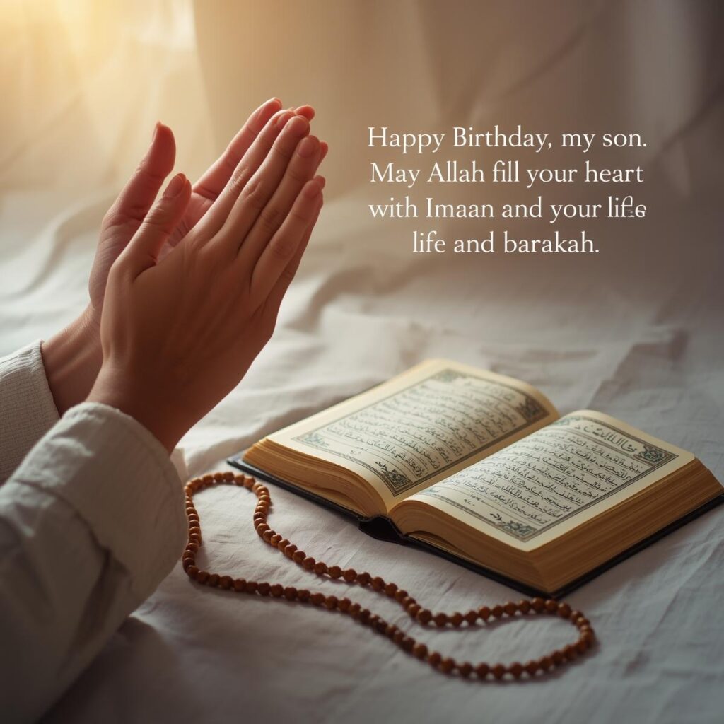 Heartfelt Islamic Birthday Wishes for Son from Parents