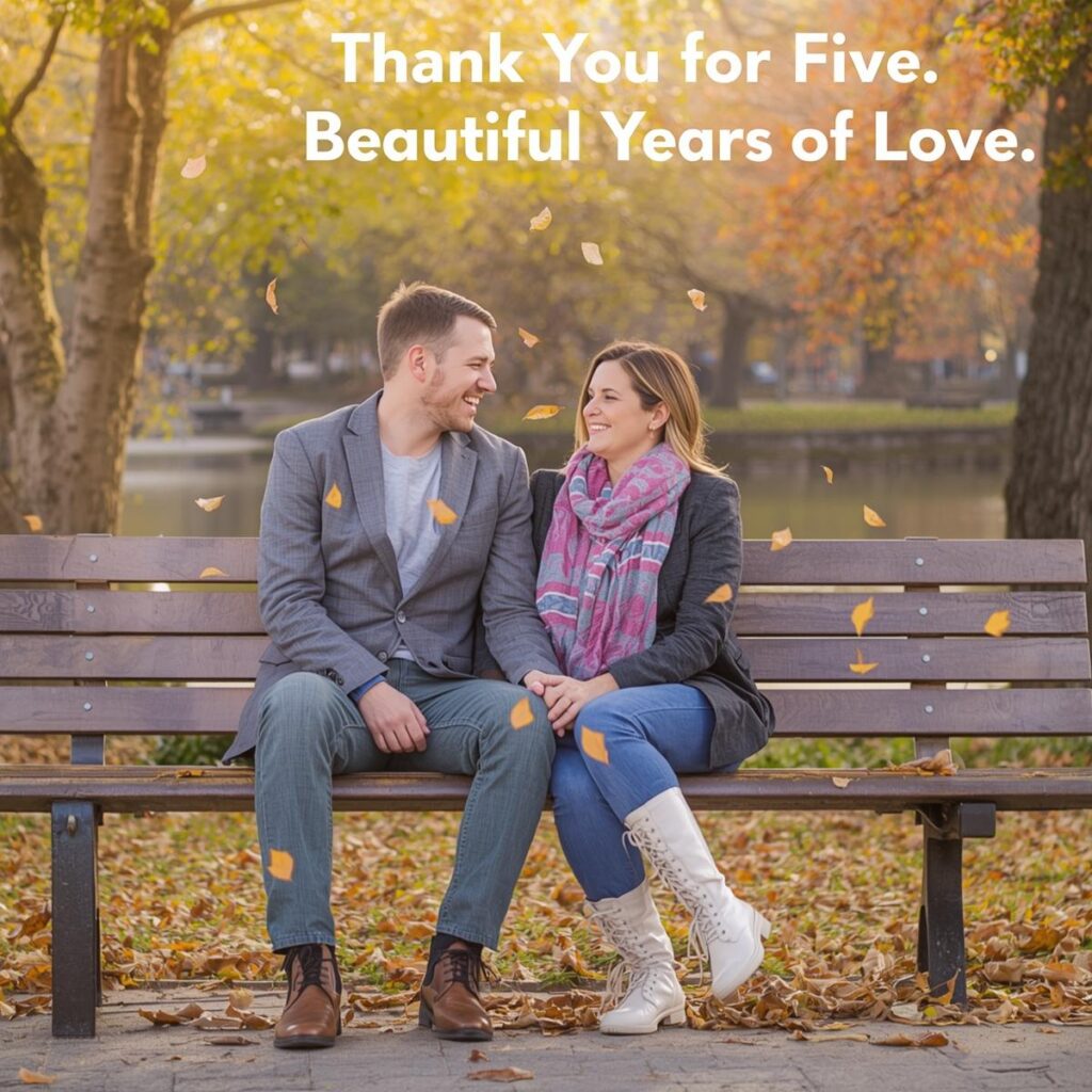 Husband 5th Wedding Anniversary