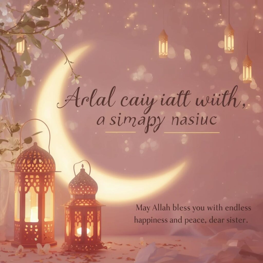 Simple and Sincere Wishes for Sister