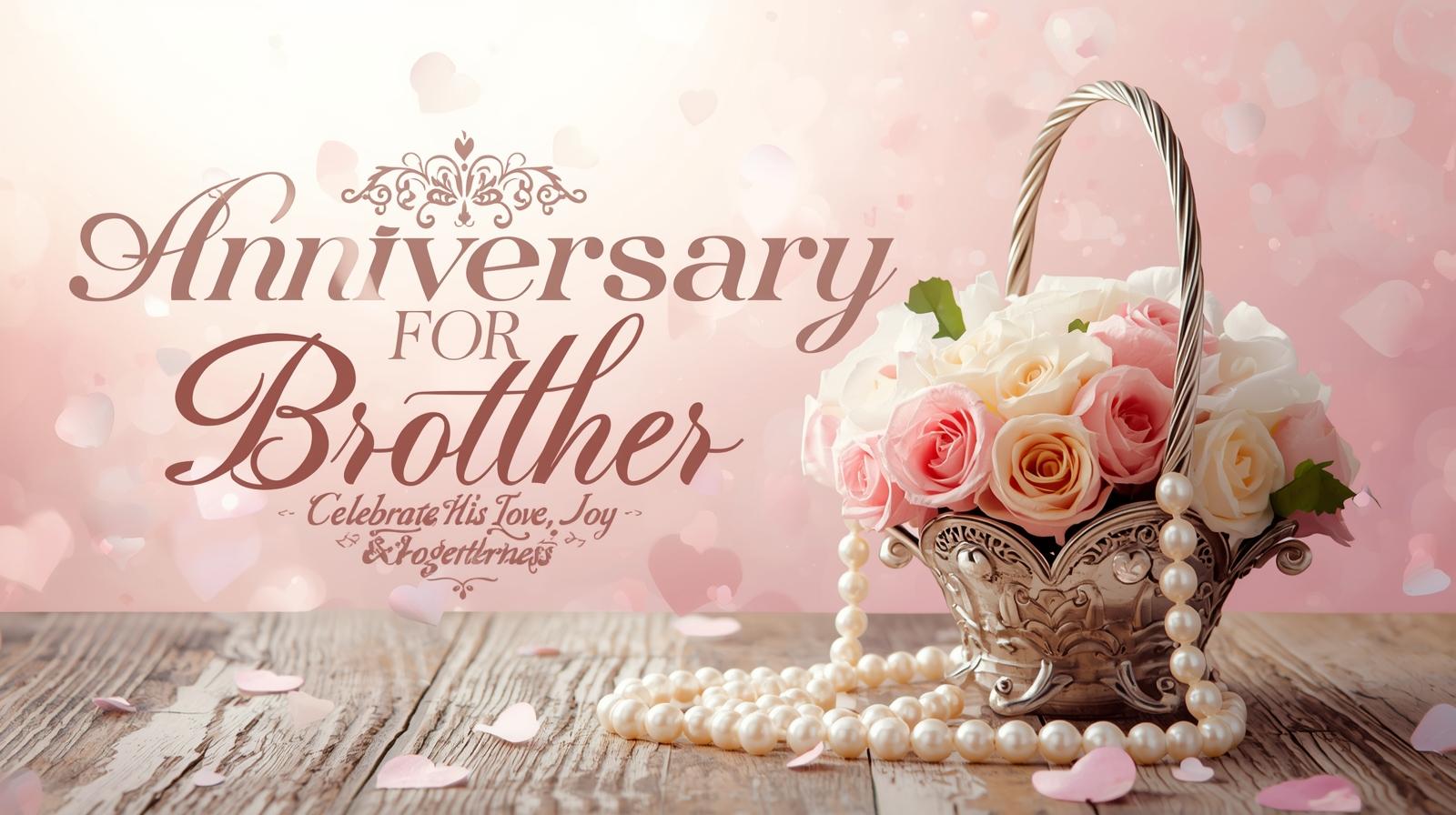 anniversary wishes for brother