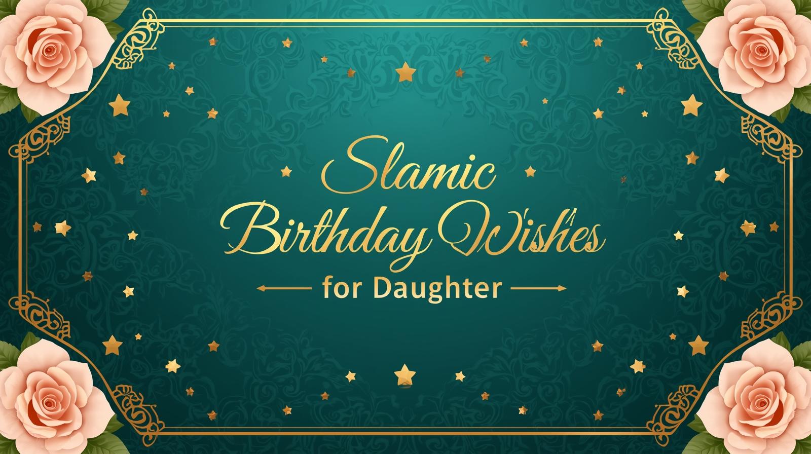 islamic birthday wishes for daughter