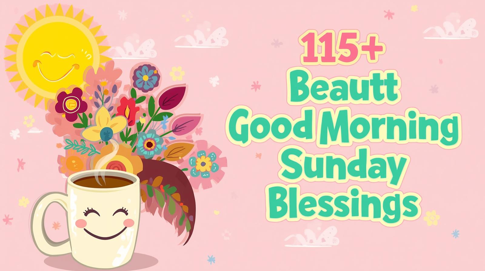Good Morning Sunday Blessings