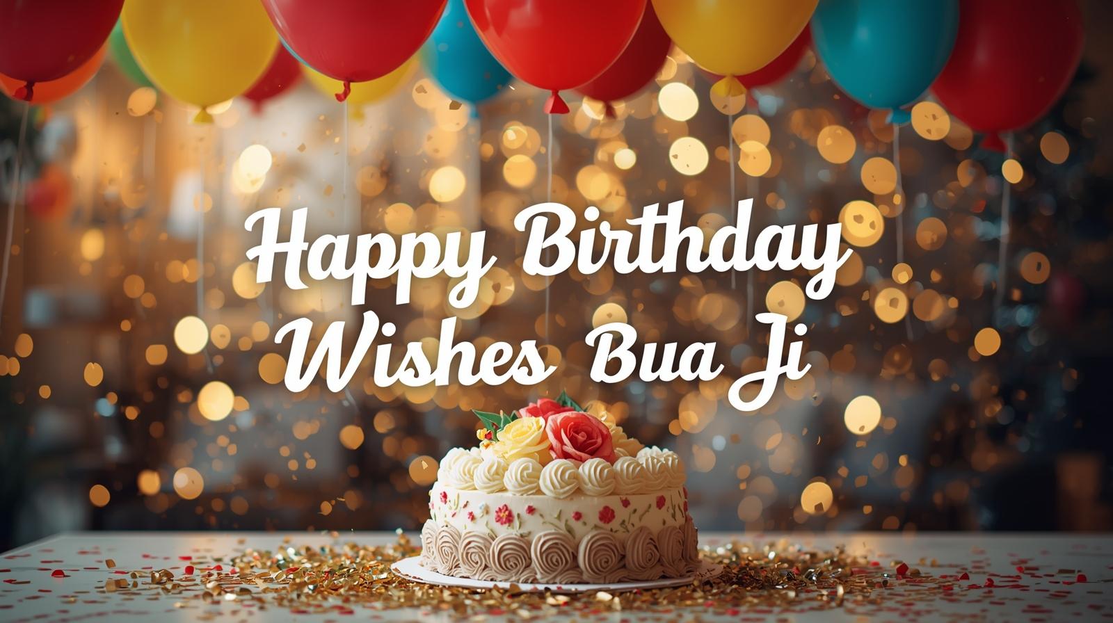 happy birthday wishes for bua ji