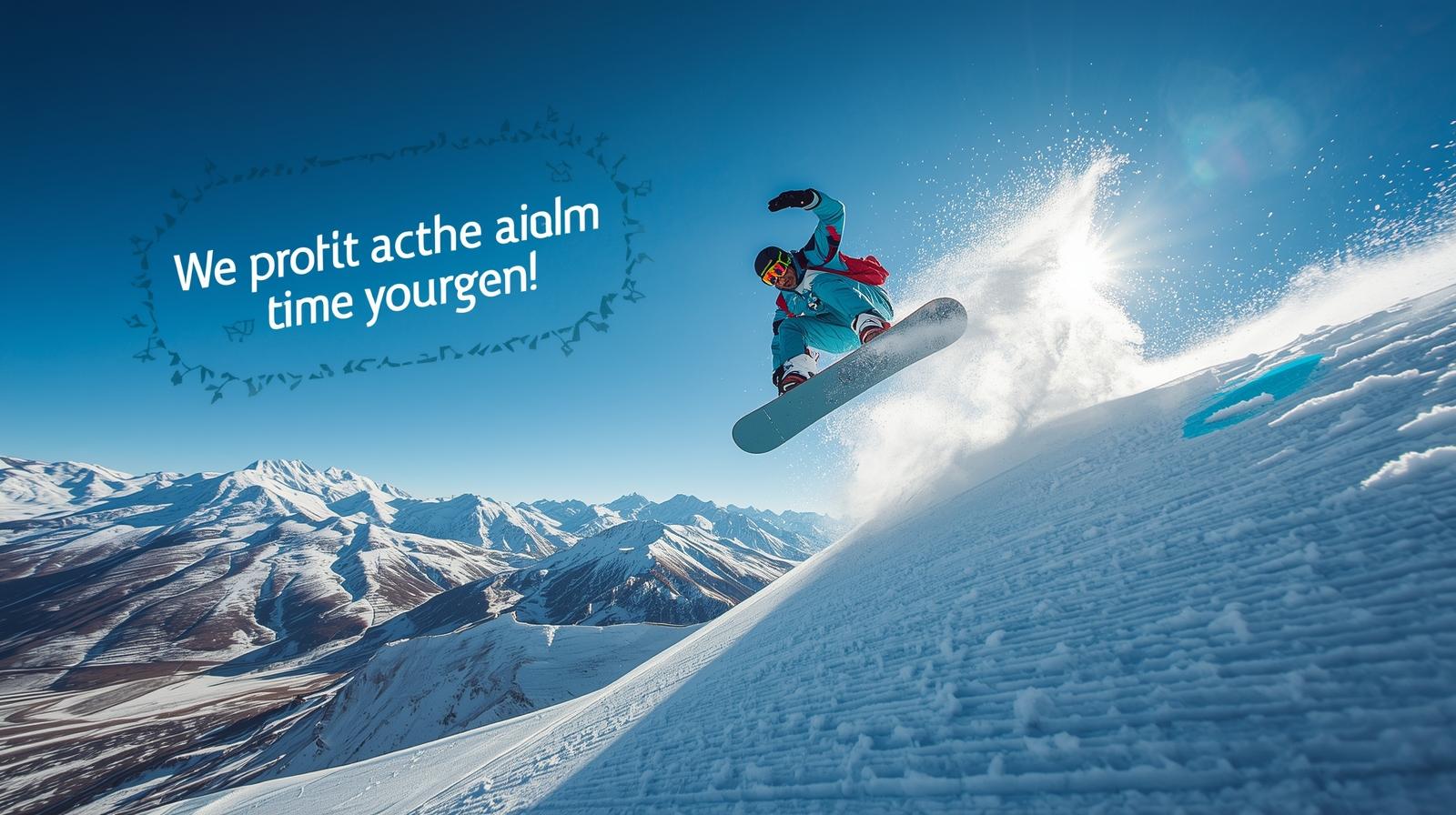 Snowboarding Captions